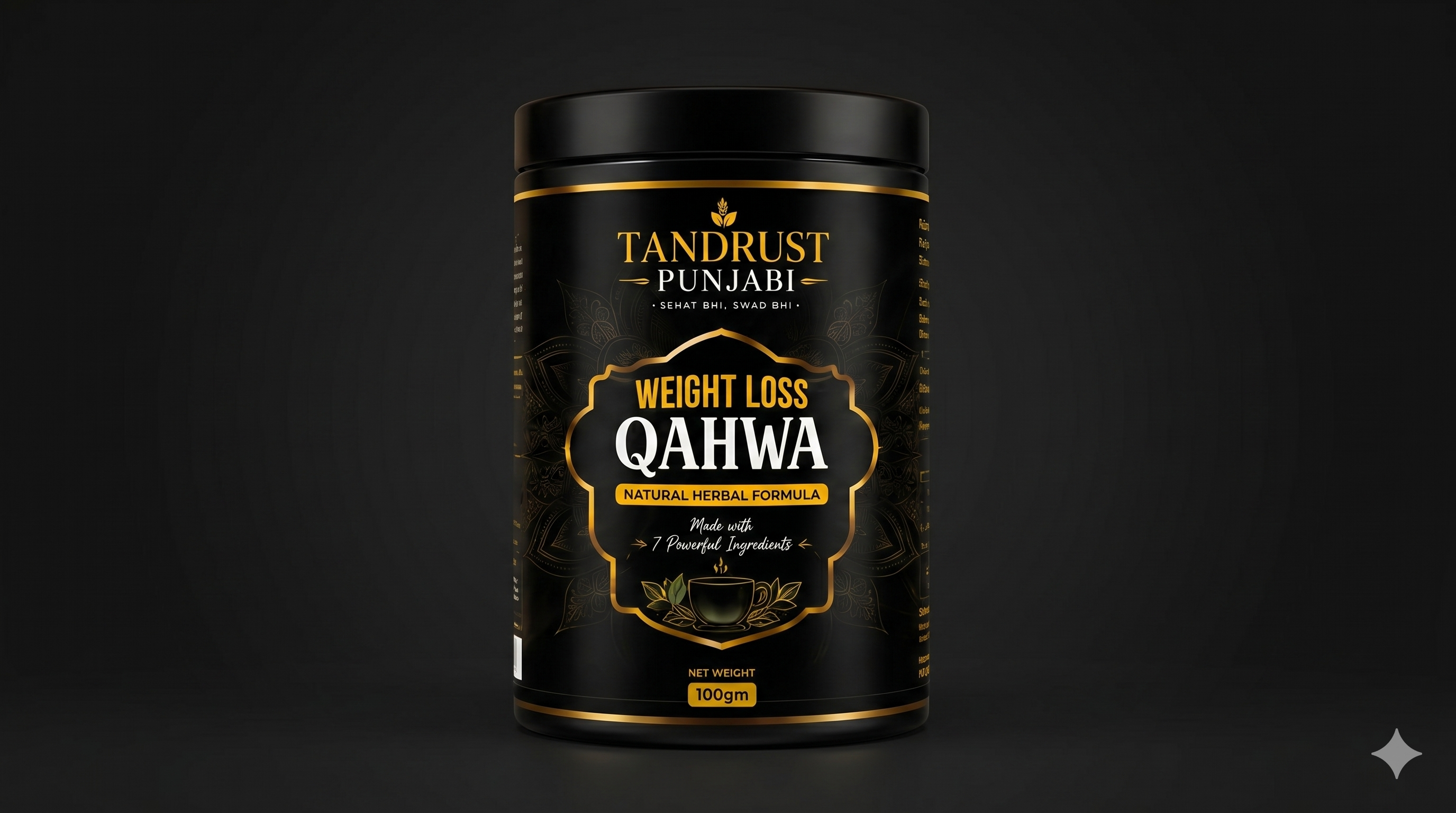 Tandrust Punjabi Weight Loss Qahwa