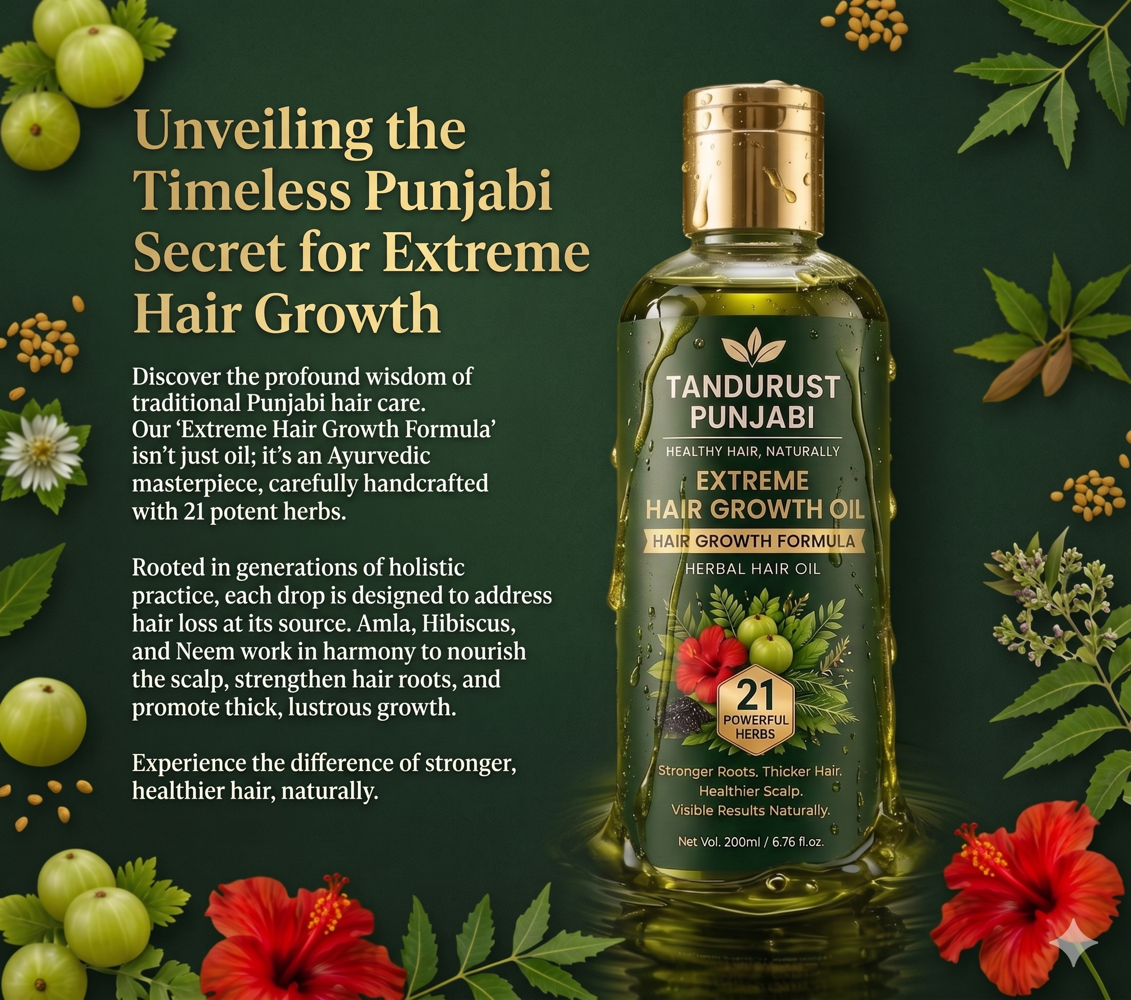Extreme Hair Growth Oil